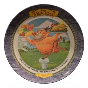 Vintage  ~ 1997 ~ Disney’s Hercules Phil ~ Collector’s Plate ~ From McDonald’s